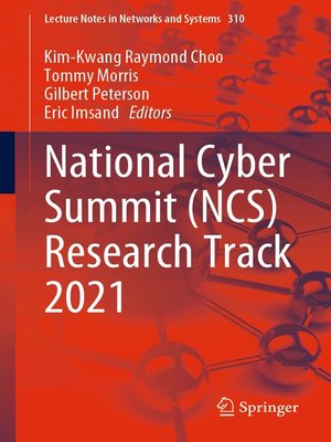 cover image of National Cyber Summit (NCS) Research Track 2021